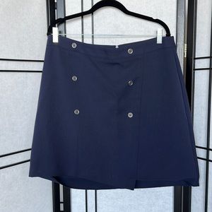 A line Buttoned Skirt